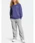 Sporthose für Damen UNDER ARMOUR UA RIVAL FLC STRAIGHT PANT 1381847-011 GRAU