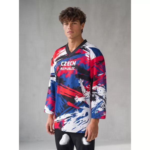  Hochwertiges Unisex-Trikot ALTISPORT VOJ/ALU036DRES01 TSCHECHISCH 