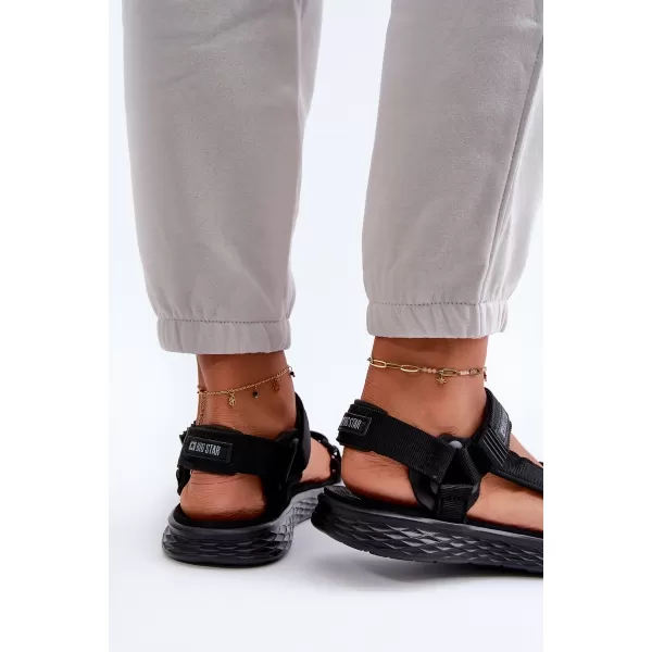  Damensandalen BIG STAR FF274A600 SCHWARZ Big Star Shoes 