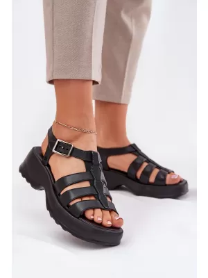 Damensandalen ZAXY RR285117 SCHWARZ