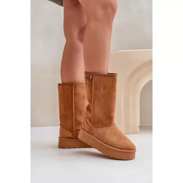  Damenschuhe BIG STAR OO274893 BRAUN/BEIGE Big Star Shoes 