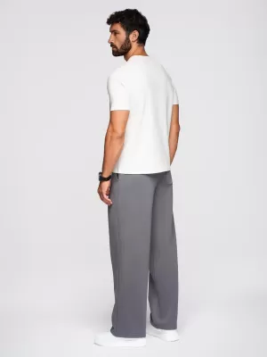 Herren-T-Shirt OMBRE OM-TSCT-0240 CREMEFARBEN