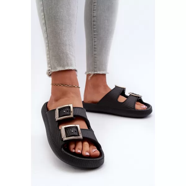 Damenhausschuhe ZAXY LL285088 SCHWARZ 