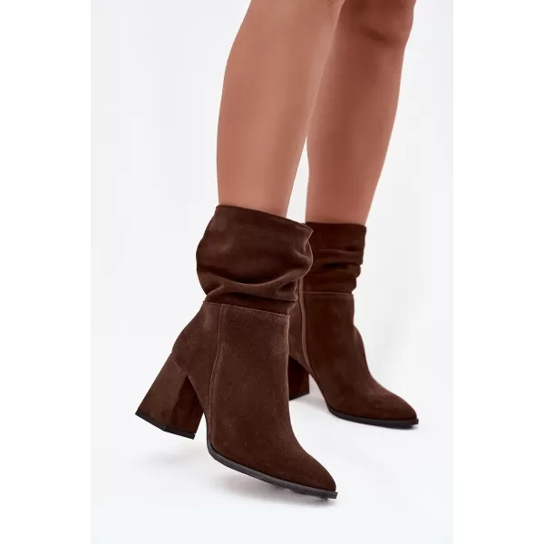  Damenstiefel ZAZOO 4216 BRAUN 