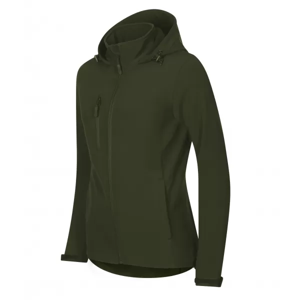  Softshelljacke für Damen ALTISPORT NoPrint NP/ALW945 MILITÄR 