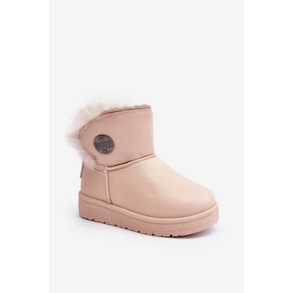  Kinder-Winterschuhe BIG STAR MM374084 BEIGE Big Star Shoes 