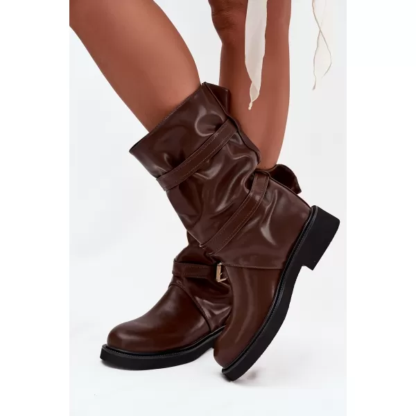  Damenstiefel BOTO HALVESSA 39587 BRAUN 