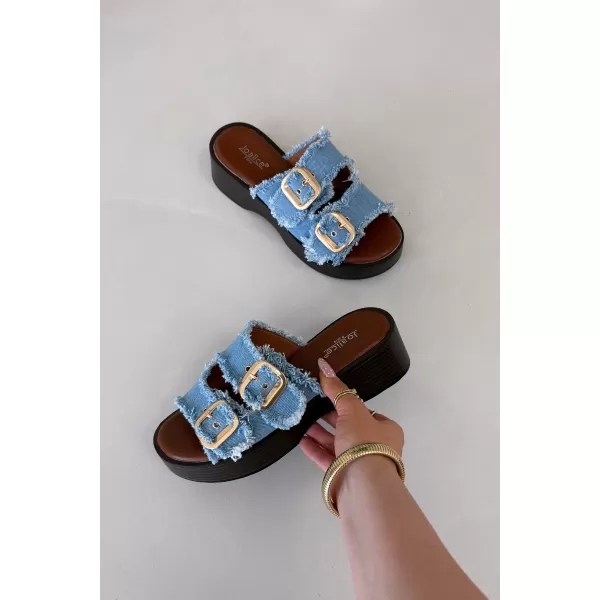  Damenhausschuhe BOTO RENELISSE 41325 HELLBLAU 