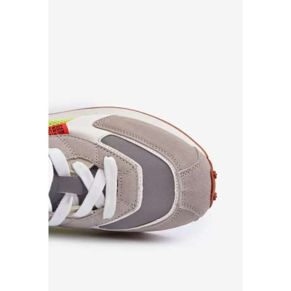  Herren-Sneaker BIG STAR NN174344 GRAU Big Star Shoes 