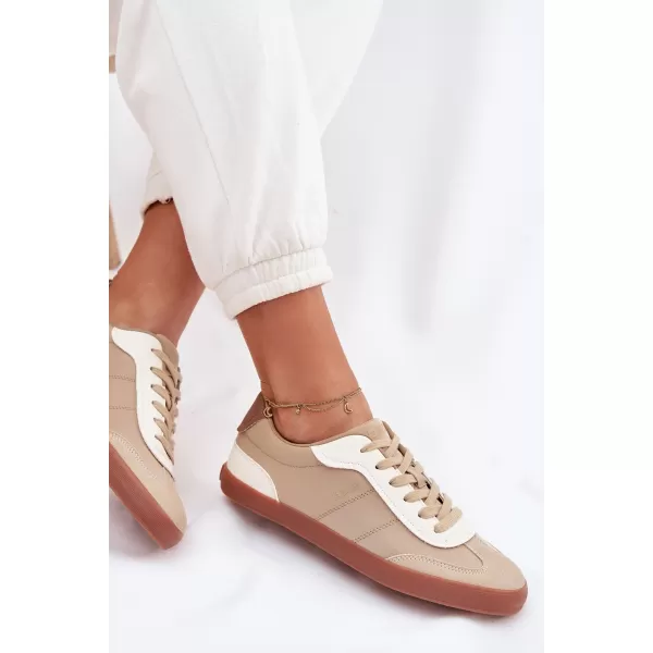  Damen-Sneaker BIG STAR TT274420 BEIGE Big Star Shoes 