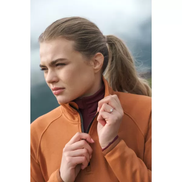  Damen-Sweatshirt NORDBLANC INEFFABLE NBSLS8226 BRAUN 