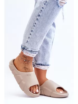 Damenhausschuhe BIG STAR LL274593 BEIGE Big Star Shoes