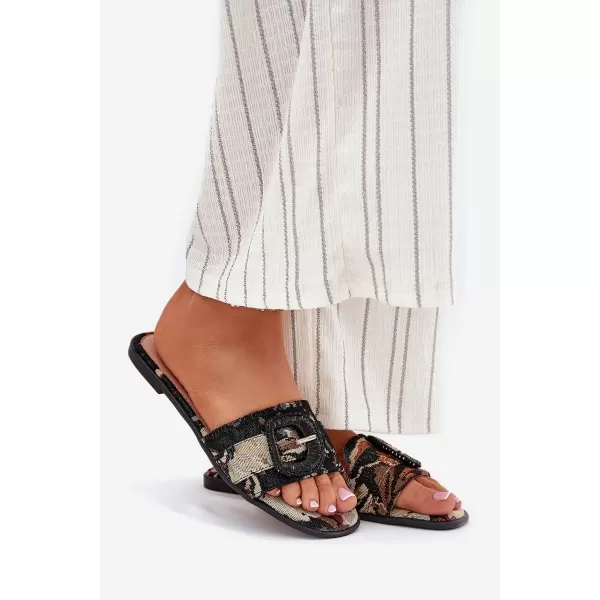  Damenhausschuhe BOTO CLARIOLA 37411 SCHWARZ 