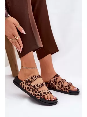 Damenhausschuhe BOTO ULIRI 36081 LEOPARD