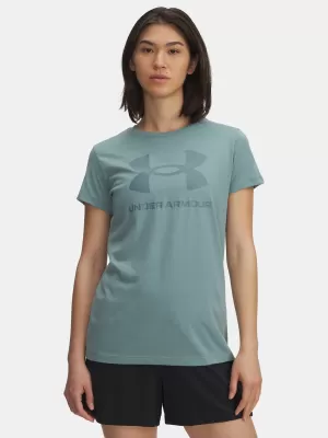 Damen-T-Shirt UNDER ARMOUR UA LOGO SS 1356305-323 GRÜN
