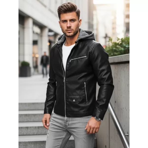  Herrenjacke DSTREET TX4387 SCHWARZ 
