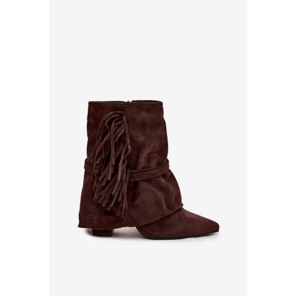  Damenschuhe mit Absatz BOTO EVELISSE 40511 BRAUN 
