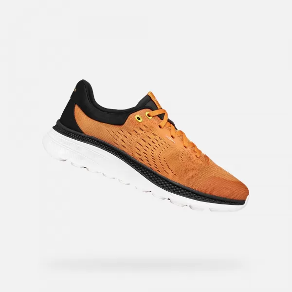 Herren-Sneaker GEOX SPHERICA ACTIF X1 G014569 ORANGE 