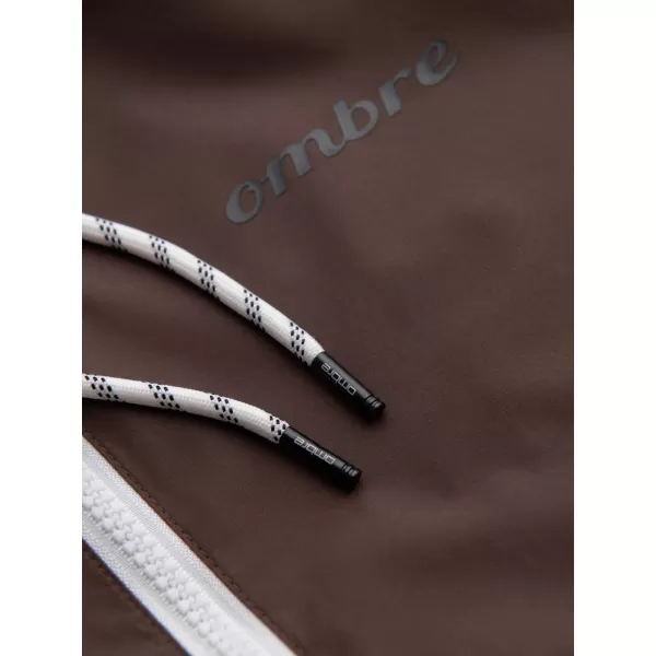  Herrenjacke OMBRE OM-JANP-0242 BRAUN UND BEIGE 