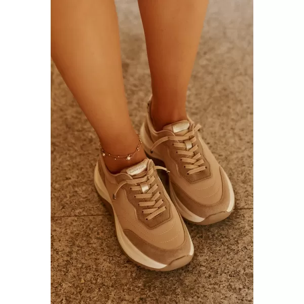  Damen-Sneaker BIG STAR RR274A345 BEIGE Big Star Shoes 