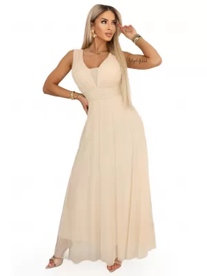 Kleid NUMOCO 637-4 CHAMPAGNERBEIGE