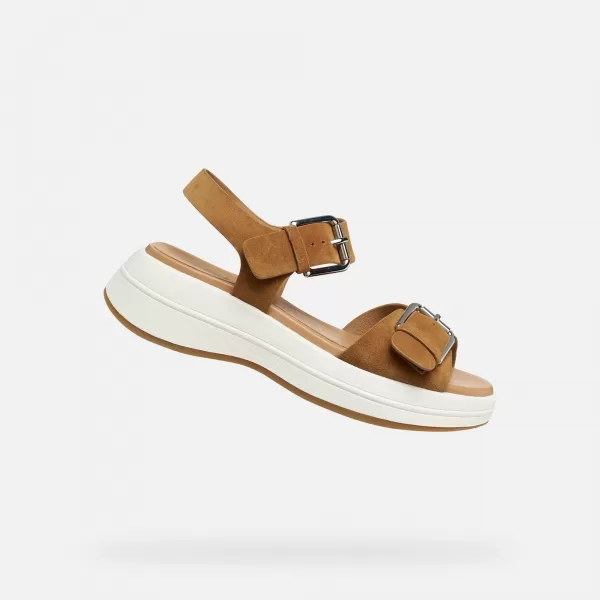  Damensandalen GEOX SPHERICA ECUB-3 S G012854 BRAUN 