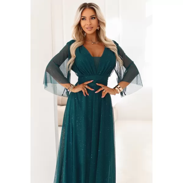 Kleid NUMOCO 654-1 FLASCHENGRÜN 