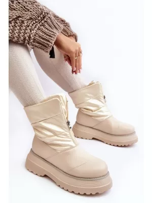 Schneemänner für Frauen GOE MM2N4079 BEIGE