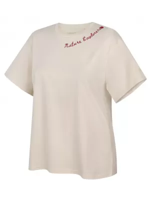 Damen-T-Shirt HUSKY TEE NATURE L BEIGE