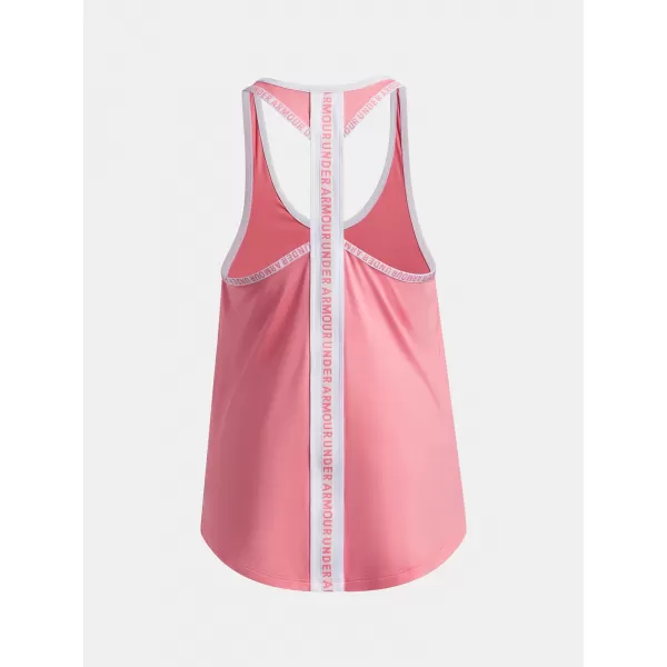  Tanktop für Mädchen UNDER ARMOUR TECH KNOCKOUT TANK 1363374-600 ROSA 