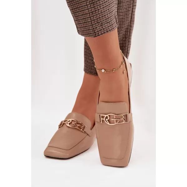  Damenmokassins D&A CR61-3125 BEIGE 