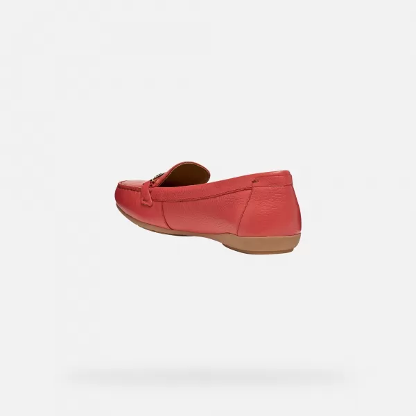  Damenmokassins GEOX ANNYTAH MOC G012826 ROT 
