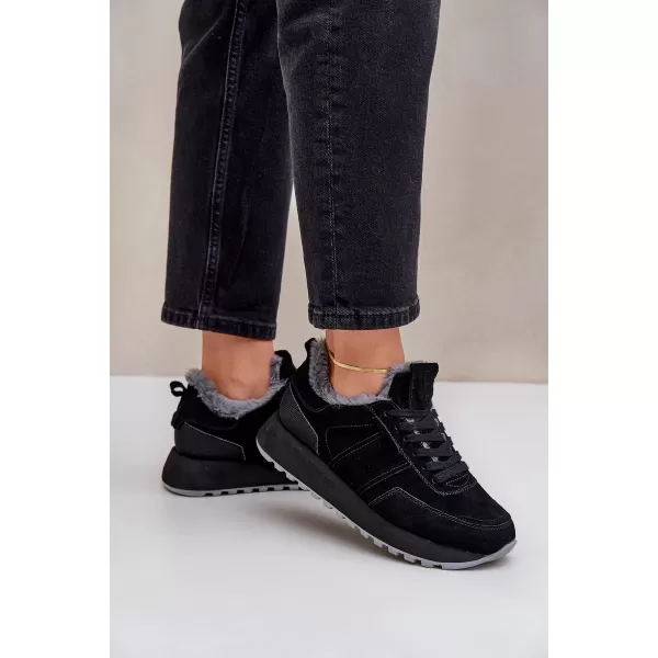  Damen-Sneaker BIG STAR OO274580 SCHWARZ Big Star Shoes 