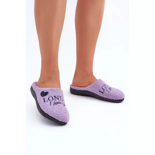  Damenhausschuhe INBLU ET000027 LILA 