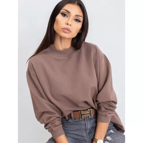 Damen-Sweatshirt BASIC FEEL GOOD RV-BL-5185.92P BRAUN 