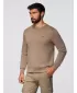 Herren-Sweatshirt OMBRE OM-SSNZ-0243 HELLBRAUN