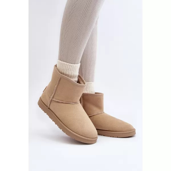  Damen-Schneestiefel CROSS MM2R4023C BEIGE Cross Jeans 