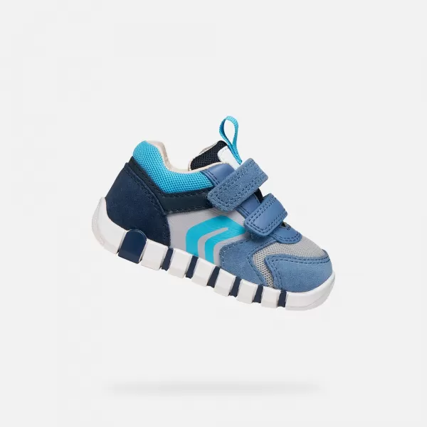  Erste Schritte für Jungen GEOX IUPIDOO B3555D02214C4S1L BLAU 