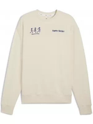 Sweatshirt PUMA UNISEX X SAYSKY LS KNIT 527557-87 ALPINER SCHNEE