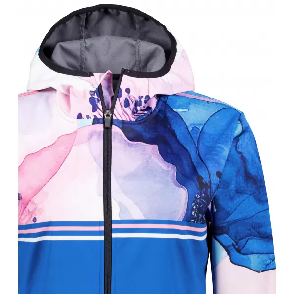  Premium-Softshelljacke für Damen ALTISPORT VOJ/ALW117JACK01 BLAU/ROSA 