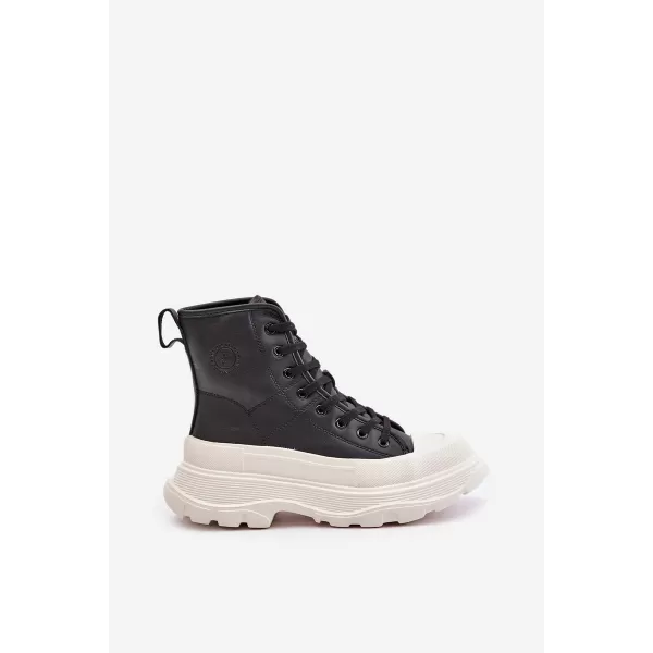  Damen-Sneaker BIG STAR OO274A599 SCHWARZ Big Star Shoes 