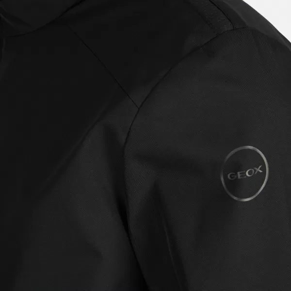  Herrenjacke GEOX SPHERICA G012299 SCHWARZ 