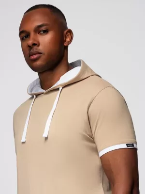 Herren-T-Shirt OMBRE OM-TSCT-0256 BEIGE