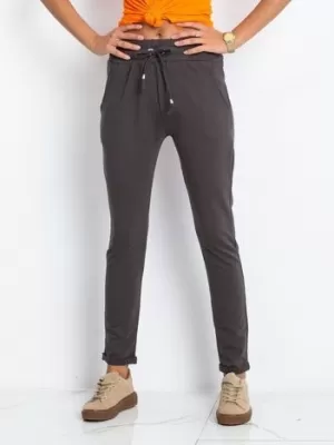 Damen-Jogginghose BASIC FEEL GOOD RV-DR-3698.08X DUNKLES KHAKI