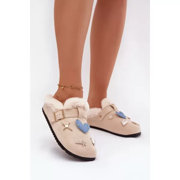  Damenhausschuhe BOTO THALORA 40802 BEIGE 