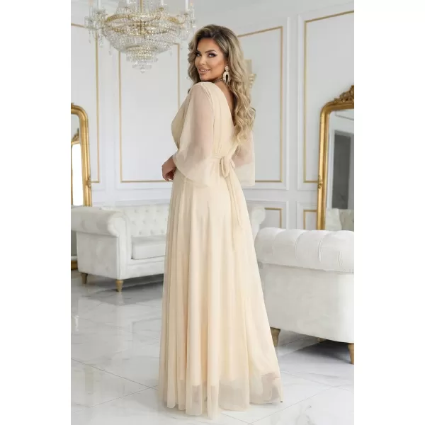  Kleid NUMOCO 654-2 CHAMPAGNERBEIGE 