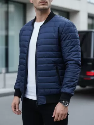 Herrenjacke DSTREET TX4419 DUNKELBLAU