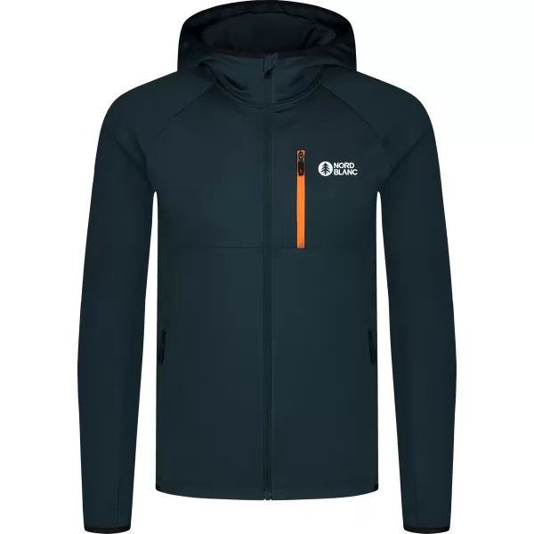  Powerfleece-Sweatshirt für Herren NORDBLANC CREEK NBWFM8280 BLAUGRÜN 