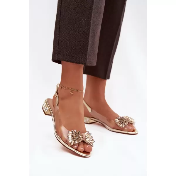  Damensandalen D&A MR52-231 GOLD 