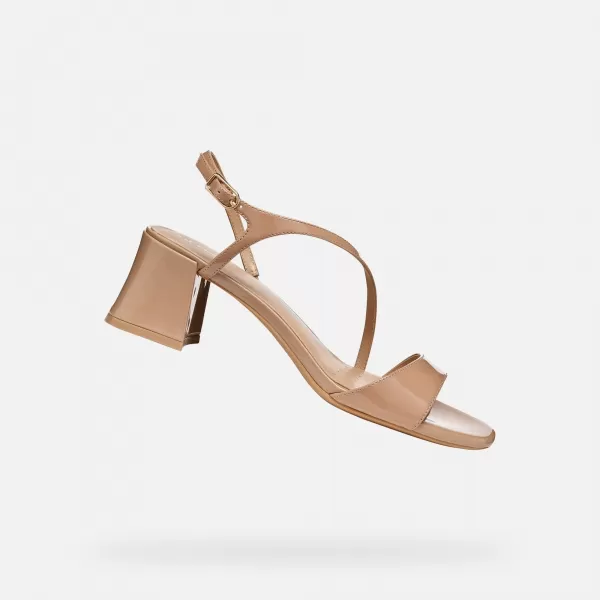  Damensandalen GEOX NEW ERAKLIA 50 T01 G012946 HELLBRAUN 